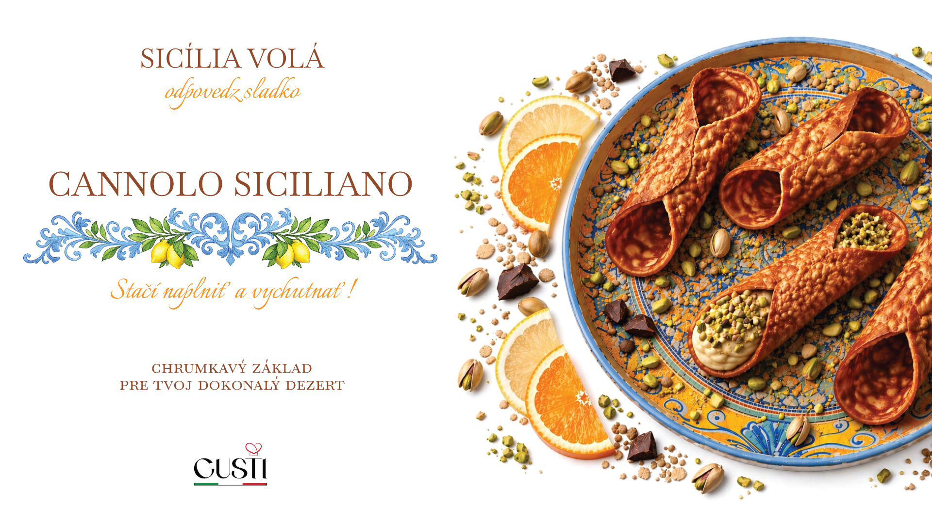 Cannolo Siciliano — chrumkavý základ pre dokonalý dezert