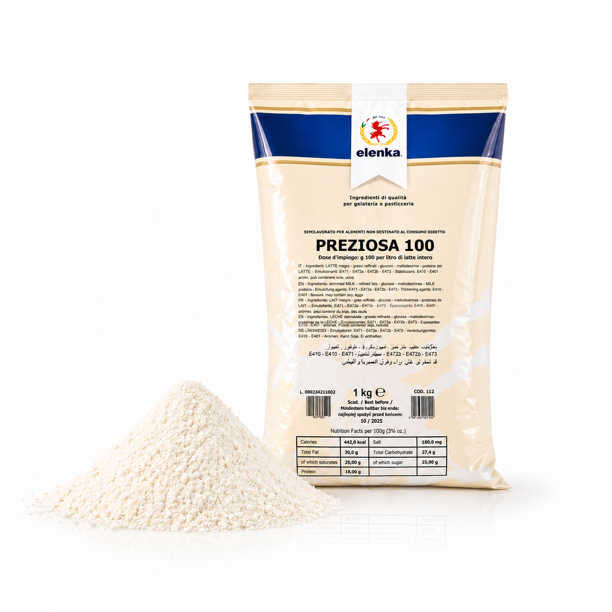 ZÁKLAD PREZIOSA 100 ELENKA 1kg – Obrázok 2